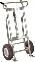 Valley Craft - 800 Lb Load Capacity, 30 & 55 Gal Drum Hand Truck - For 30 Gal & 55 Gal Drums - Exact Tooling