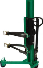 Valley Craft - 800 Lb Load Capacity, 30 Gal Drum Lifter - For 30 Gal Drums - Exact Tooling