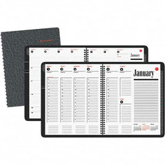AT-A-GLANCE - 128 Sheet, 8-1/4 x 11", Weekly/Monthly Appointment Book - Black - Exact Tooling