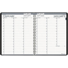 House of Doolittle - 104 Sheet, 8-1/2 x 11", Weekly Planner - Blue - Exact Tooling