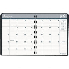 House of Doolittle - 24 Sheet, 8-1/2 x 11", Monthly Planner - Blue - Exact Tooling