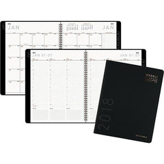 AT-A-GLANCE - 160 Sheet, 8-1/4 x 10-7/8", Weekly/Monthly Planner - Black - Exact Tooling