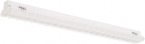 Philips - 48" Long x 3" High, Steel Light Fixture Wire Guard - For Use with PFSI Strips - Exact Tooling