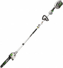 EGO Power Equipment - 56 Volt, 15 m/sec, Battery Powered Chainsaw - 10" Guide Bar Length, 3/8" Chain Pitch, 0.43 Chain Gauge - Exact Tooling