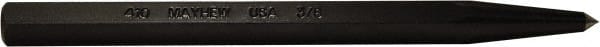 Mayhew - 5/32" Prick Punch - 5" OAL, Alloy Steel - Exact Tooling