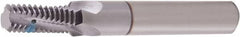 Vargus - 1 - 11-1/2 NPT, 0.746" Cutting Diam, 4 Flute, Solid Carbide Helical Flute Thread Mill - Internal/External Thread, 0.913" LOC, 4.016" OAL, 3/4" Shank Diam - Exact Tooling