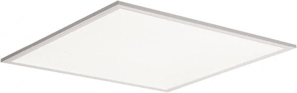 Philips - 0 Lamps, 33 Watts, 3,800 Lumens, 2' x 2', 3,500°K, Electronic Ballast LED Lamp Troffer - 120 to 277 Volt, Dimmable, Acrylic Diffuser, Aluminum Troffer - Exact Tooling