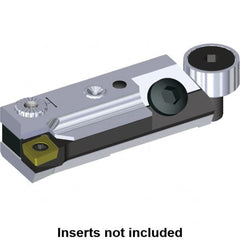 Kennametal - Series C-Style, Right Hand Cut, Boring Cartridge - 16.15mm Back of Bar to Cutting Edge, FBSCLCL09CA06F Insert, 45.5mm OAL, 95° Lead Angle - Exact Tooling