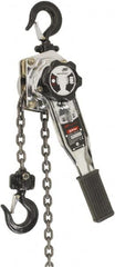 Ingersoll-Rand - 13,200 Lb Lifting Capacity, 20' Lift Height, Lever Hoist - Made from Chain, 57 Lb Avg Pull to Lift Rated Load, 2 Chains - Exact Tooling