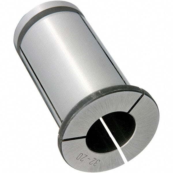 Techniks - 8mm ID x 20mm OD, 25mm Head Diam, Sealed Hydraulic Chuck Sleeve - Exact Tooling