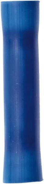3M - 22 to 18 AWG Compatible, Vinyl Fully Insulated, Crimp-On Butt Splice Terminal - Copper Contacts, 1/4" OAL, Red - Exact Tooling