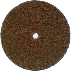 Norton - 4-1/2" Diam, Aluminum Oxide Hook & Loop Disc - Coarse Grade, Nonwoven, - Exact Tooling