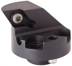 Kennametal - Right Hand Cut, 63mm Min Bore Diam, Size H50 Modular Boring Cutting Unit Head - Through Coolant, Compatible with DC.. - Exact Tooling