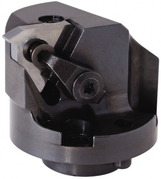 Kennametal - Insert Style LT 27NR, 41.28mm Head Length, Right Hand Cut, Internal Modular Threading Cutting Unit Head - System Size H40, 38.89mm Center to Cutting Edge, Series LT Threading - Exact Tooling