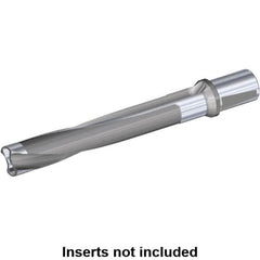 Kennametal - Series KSEM Plus, Head Connection FDS40, 3xD, 50mm Shank Diam, Drill Body - 183mm Drill Body Length to Flange, WD Toolholder, 251mm OAL, 183mm Drill Body Length, 107mm Flute Length, Whistle Notch Shank, Through Coolant - Exact Tooling