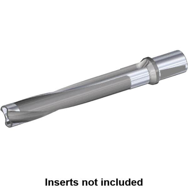 Kennametal - Series KSEM Plus, Head Connection FDS45, 3xD, 50mm Shank Diam, Drill Body - 206mm Drill Body Length to Flange, WD Toolholder, 274mm OAL, 206mm Drill Body Length, 122mm Flute Length, Whistle Notch Shank, Through Coolant - Exact Tooling