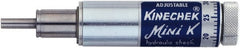 Deschner - 1/2" Stroke Length, 2.5 Lb Min Operating Force, Standard Linear Motion Speed Controller - 4.22" OAL, 400 Max psi, 135°F Max - Exact Tooling