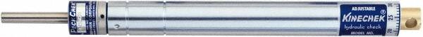 Deschner - 1" Stroke Length, 5 Lb Min Operating Force, Standard Linear Motion Speed Controller - 8.33" OAL, 1,200 Max psi, 135°F Max - Exact Tooling