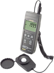 General - AA Batteries, 10,000 FC, LCD Display, Light Meter - 2 Accuracy, Compatible with All Visible Light Lighting, SD Card - Exact Tooling