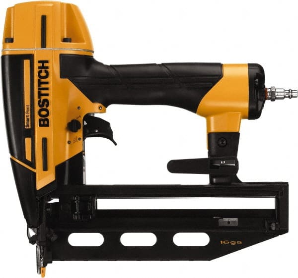 Stanley Bostitch - 1-1/4 to 2-1/2" Nail Length, 16 Gauge Finish Air Nailer Kit - 70 to 120 psi - Exact Tooling