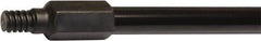 O-Cedar - 60 x 1" Metal Squeegee Handle - Threaded Connection, Black - Exact Tooling