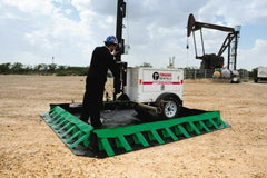UltraTech - 2,992 Gal Copolymer 2000 Ultra-Spill Berm - 1' High x 10' Wide x 40" Long - Exact Tooling