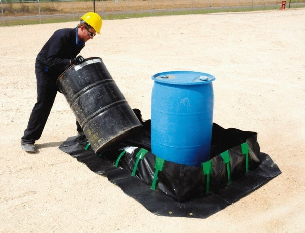 UltraTech - 2,244 Gal Copolymer 2000 Ultra-Spill Berm - 1' High x 10' Wide x 30" Long - Exact Tooling