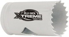 Disston - 5-1/2" Diam, 1-7/8" Cutting Depth, Hole Saw - Bi-Metal Saw, Toothed Edge - Exact Tooling