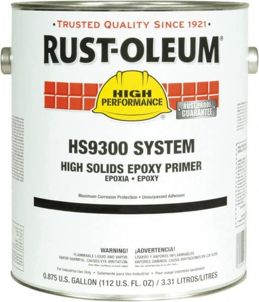 Rust-Oleum - 1 Gal Red Epoxy Primer - 275 to 475 Sq Ft Coverage, 415 gL Content, Quick Drying, Interior/Exterior - Exact Tooling