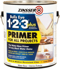 Rust-Oleum - 1 Gal White Alkyd Primer - 400 Sq Ft Coverage, 4 gL Content, Quick Drying, Interior/Exterior - Exact Tooling