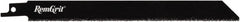Disston - 8" Long x 3/4" Thick, Bi-Metal Reciprocating Saw Blade - Straight Profile, Toothed Edge, Universal Shank - Exact Tooling