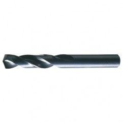 #15 RHS / RHC HSS 135 Degree Split Point Heavy Duty Screw Machine Length Drill - Steam Oxide - Exact Tooling