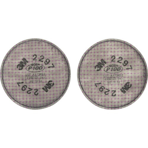 3M Advanced Particulate Filter 2297 P100 with Nuisance Level Organic Vapor Relief - Exact Tooling