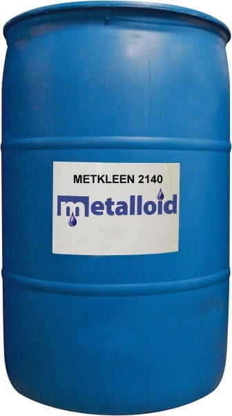 Metalloid - 55 Gal Drum Industrial Cleaner - Use on All Types of Flooring - Exact Tooling