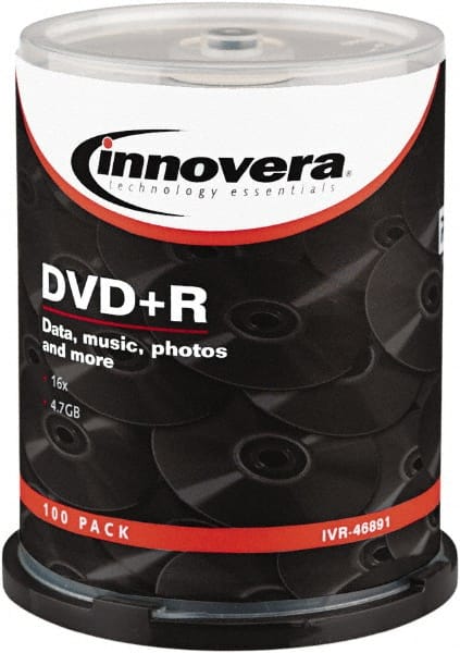 innovera - DVD+R Discs - Use with CD, DVD Drives - Exact Tooling