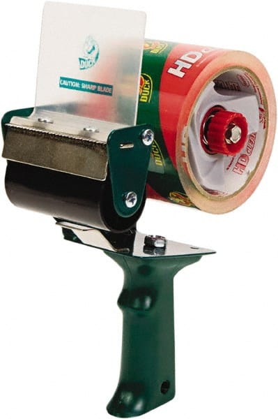 Duck - 3" Wide, Handheld Style, Handheld Tape Dispenser - For Use with Box Sealing Tape - Exact Tooling