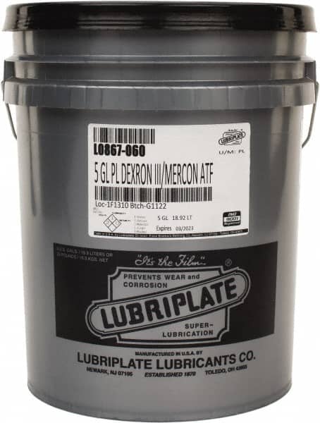 Lubriplate - Multi-Purpose Transmission Fluid - 5 Gal Pail - Exact Tooling