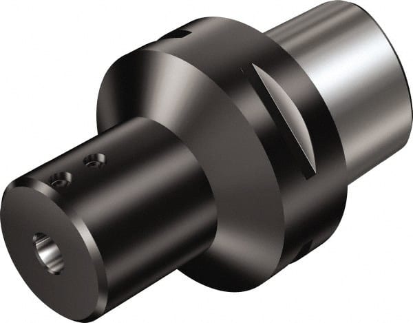 Sandvik Coromant - 3/4" Bore Diam, 63mm Body Diam x 67.5mm Body Length, Boring Bar Holder & Adapter - 2.76" Screw Thread Lock, 67.5mm Bore Depth, Internal Coolant - Exact Tooling