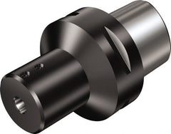 Sandvik Coromant - C8;25 System Size, Modular Tool Holding System Adapter - 98mm Projection, 63mm Body Diam, 5-3/4" OAL, Through Coolant - Exact Tooling