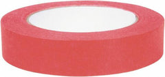 Duck - 15/16" Wide x 60 Yd Long Red Poly-Coated Paper Masking Tape - Series 240571 - Exact Tooling