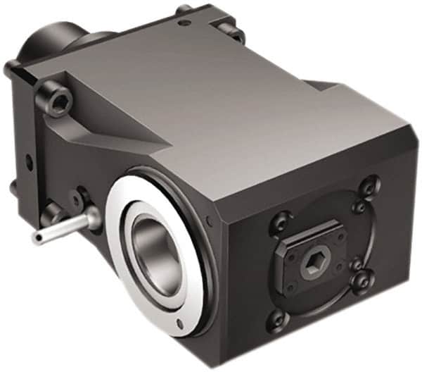 Sandvik Coromant - Neutral Cut, C3 Modular Connection, Adapter/Mount Lathe Modular Clamping Unit - 7.913" OAL, Through Coolant - Exact Tooling