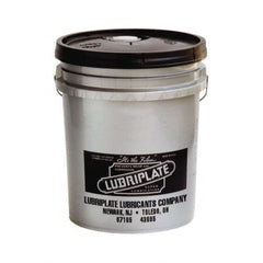 Lubriplate - 5 Gal Pail, Mineral Hydraulic Oil - SAE 20, ISO 46, 46.34 cSt at 40°, 6.4 cSt at 100°C - Exact Tooling