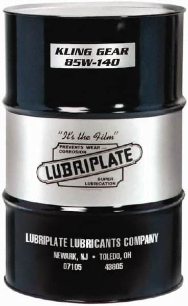 Lubriplate - 55 Gal Drum, Mineral Gear Oil - 40°F to 290°F, 1866 SUS Viscosity at 100°F, 140 SUS Viscosity at 210°F, ISO 460 - Exact Tooling