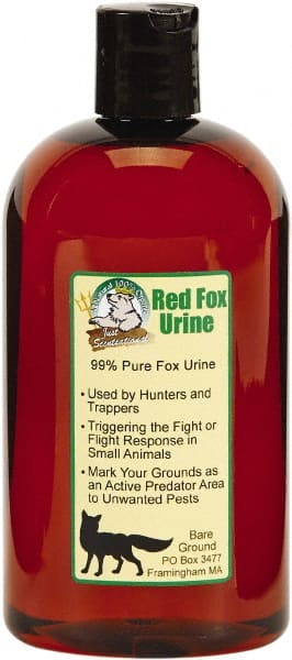 Bare Ground Solutions - 16oz Bottle of Fox Urine Predator Scent to repel unwanted animals - Exact Tooling