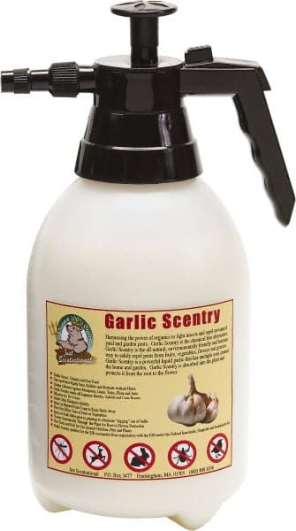 Bare Ground Solutions - Garlic Scentry Half Gallon Pre-loaded in Pump Sprayer to repel unwanted animals - Garlic Scentry harnesses the power of organics to fight insects and repel unwanted yard and garden pests. - Exact Tooling