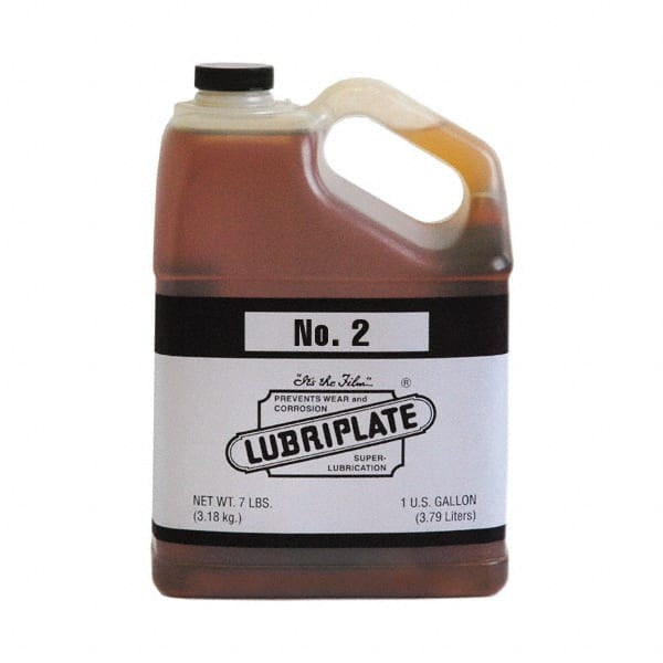 Lubriplate - 1 Gal Jug Mineral Multi-Purpose Oil - SAE 20, ISO 46, 228 SUS at 100°F - Exact Tooling
