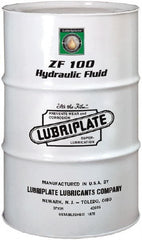 Lubriplate - 55 Gal Drum, Mineral Hydraulic Oil - SAE 30, ISO 100, 101.1 cSt at 40°C, 11.25 cSt at 100°C - Exact Tooling
