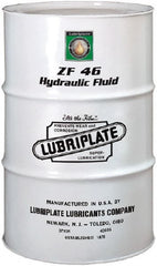 Lubriplate - 55 Gal Drum, Mineral Hydraulic Oil - SAE 20, ISO 46, 46.34 cSt at 40°, 6.4 cSt at 100°C - Exact Tooling