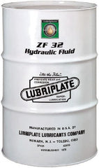 Lubriplate - 55 Gal Drum, Mineral Hydraulic Oil - SAE 10, ISO 32, 34.79 cSt at 40°, 5.2 cSt at 100°C - Exact Tooling