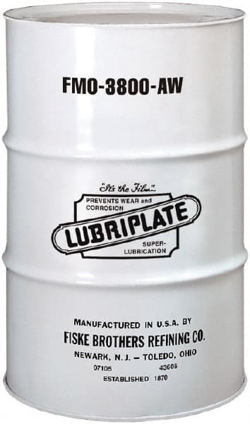 Lubriplate - 55 Gal Drum, Mineral Gear Oil - 70°F to 325°F, 3864 SUS Viscosity at 100°F, 198 SUS Viscosity at 210°F, ISO 680 - Exact Tooling